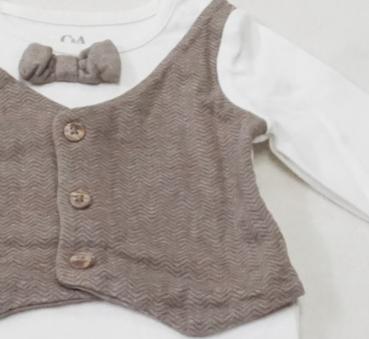 Langarmbody Gr. 56 von Babyclub by C&A (62)